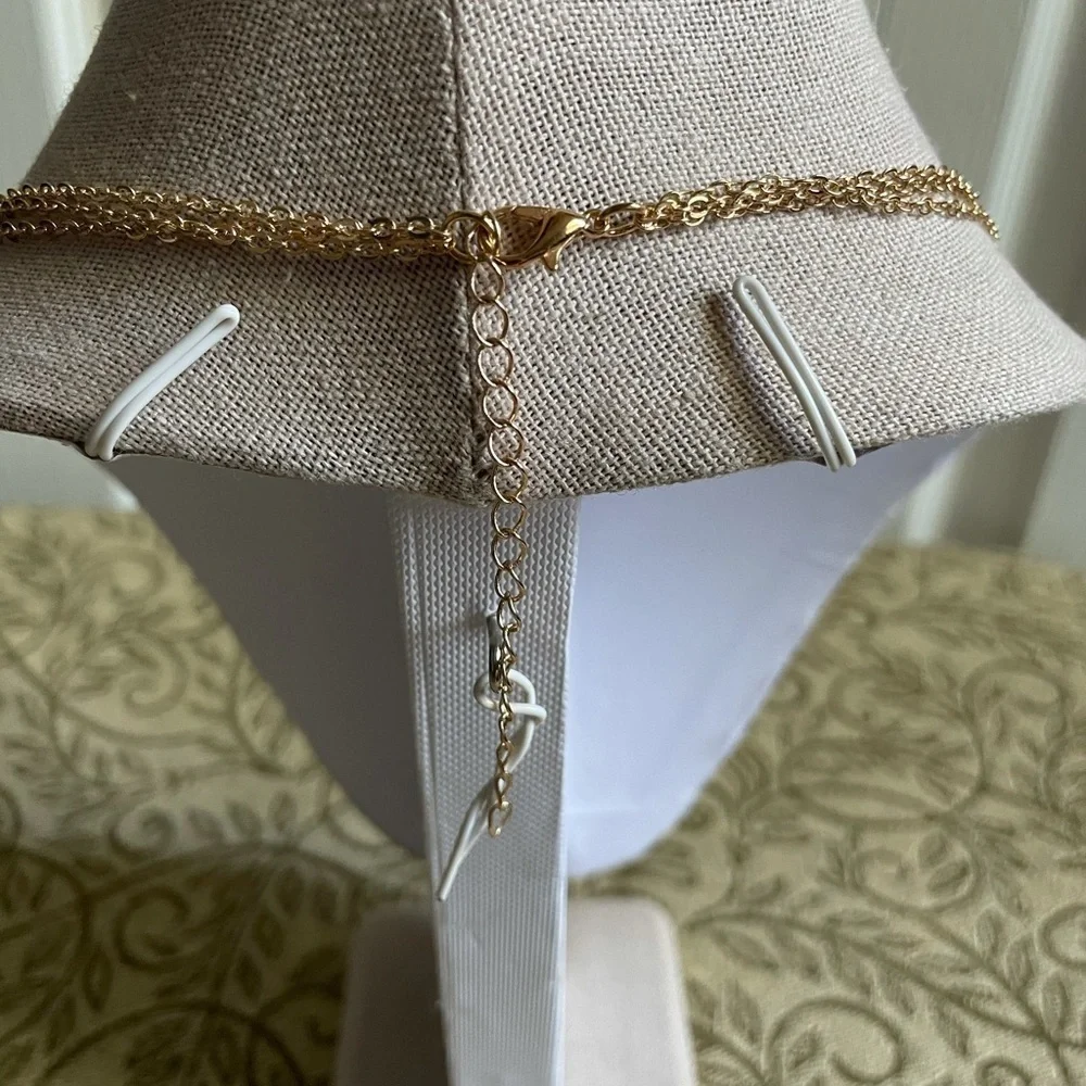 3 for 30 $ BOHO  Multi Layer  gold filled NECKLACE